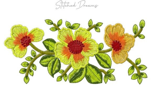 Enchanting Floral Embroidery Designs