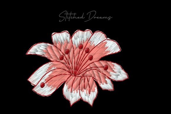 Ethereal Bloom Embroidery Pattern