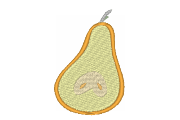 Pear Embroidery: A Warm, Seasonal Touch for Real Projects